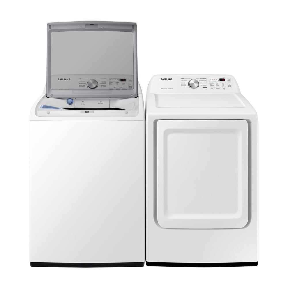 Samsung Combo Lavadora Automática y Secadora a Gas | Aqua Saving | 22kg | Blanco