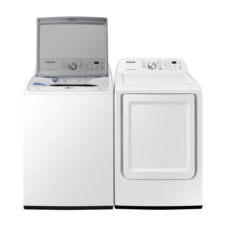 Samsung Combo Lavadora Automática y Secadora a Gas | Aqua Saving | 22kg | Blanco