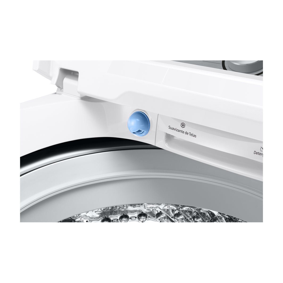 Samsung Lavadora Automática Digital Inverter de Carga Superior | BubbleStorm | Hygiene Steam | Heavy Duty+ | VRT | 22kg