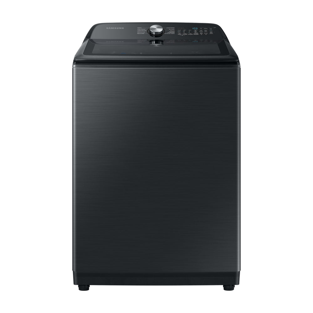 Samsung Lavadora Automática Digital Inverter de Carga Superior | BubbleStorm | Hygiene Steam | Heavy Duty+ | VRT | 24kg | Negro