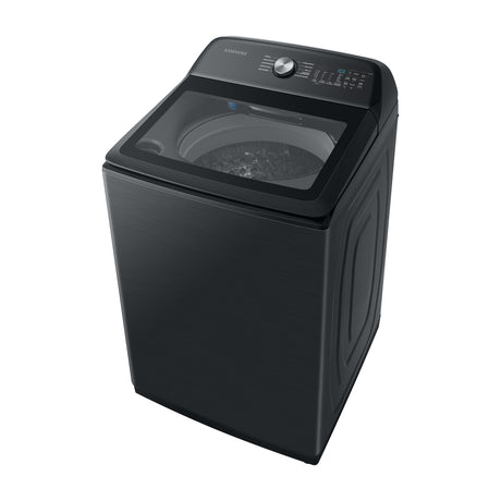 Samsung Lavadora Automática Digital Inverter de Carga Superior | BubbleStorm | Hygiene Steam | Heavy Duty+ | VRT | 24kg | Negro