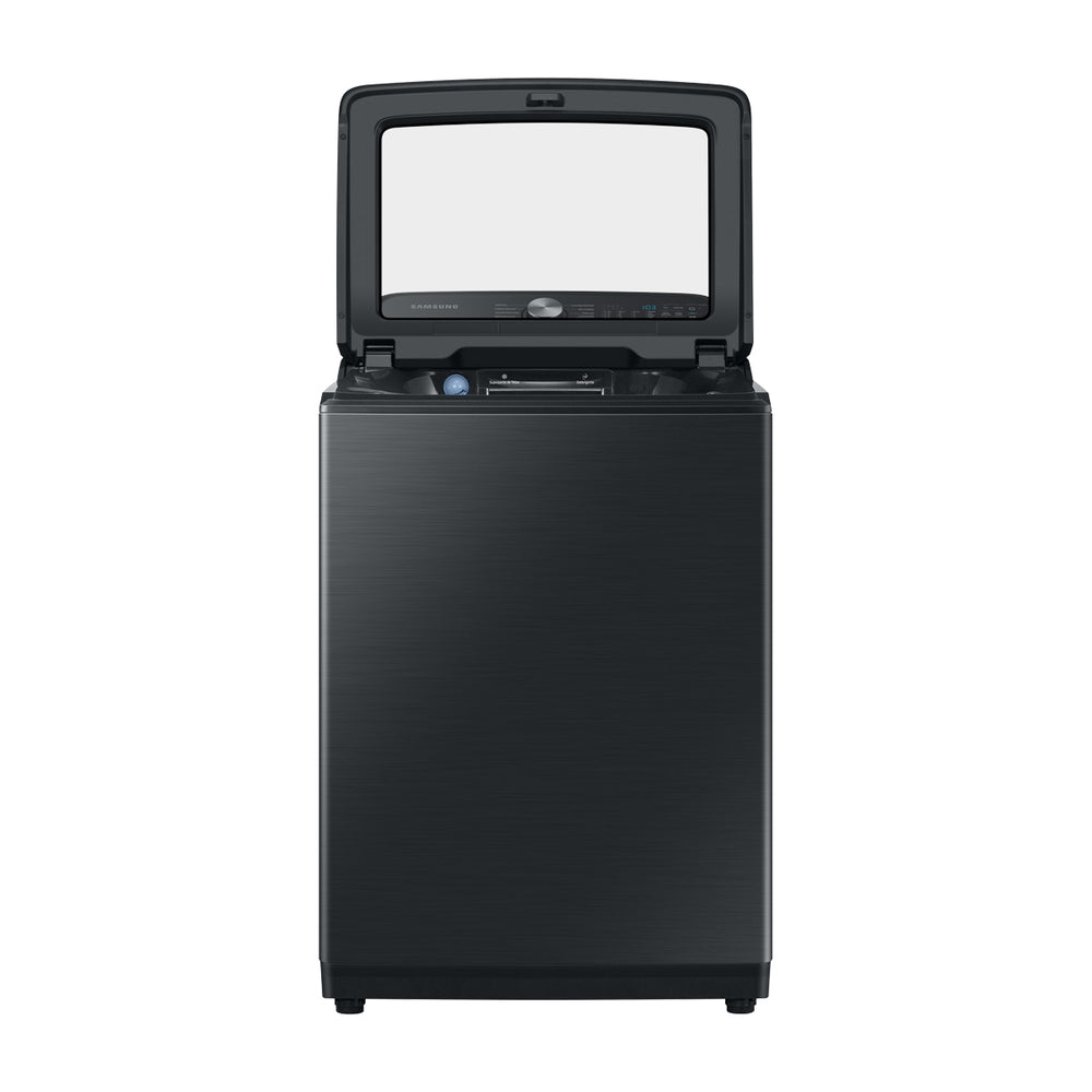 Samsung Lavadora Automática Digital Inverter de Carga Superior | BubbleStorm | Hygiene Steam | Heavy Duty+ | VRT | 24kg | Negro