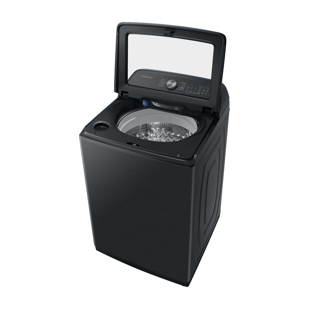 Samsung Lavadora Automática Digital Inverter de Carga Superior | BubbleStorm | Hygiene Steam | Heavy Duty+ | VRT | 24kg | Negro