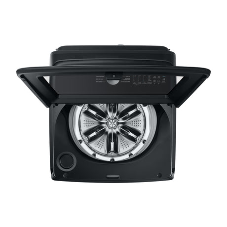 Samsung Lavadora Automática Digital Inverter de Carga Superior | BubbleStorm | Hygiene Steam | Heavy Duty+ | VRT | 24kg | Negro