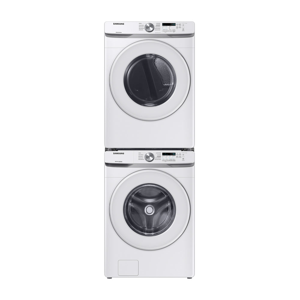 Samsung Combo Lavadora Automática y Secadora a Gas Digital Inverter de Carga Frontal | VRT Plus | 20kg | Blanco