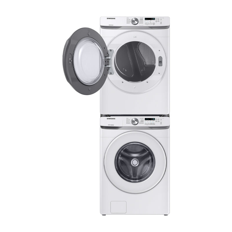 Samsung Combo Lavadora Automática y Secadora a Gas Digital Inverter de Carga Frontal | VRT Plus | 20kg | Blanco