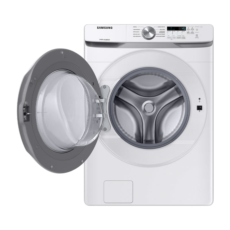 Samsung Combo Lavadora Automática y Secadora a Gas Digital Inverter de Carga Frontal | VRT Plus | 20kg | Blanco