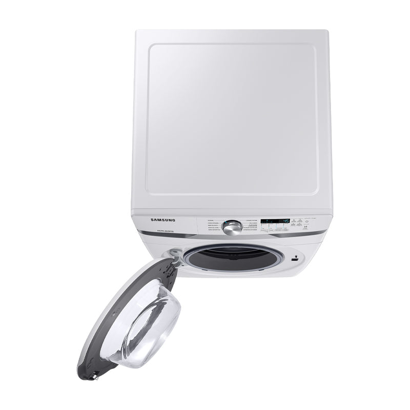 Samsung Combo Lavadora Automática y Secadora a Gas Digital Inverter de Carga Frontal | VRT Plus | 20kg | Blanco