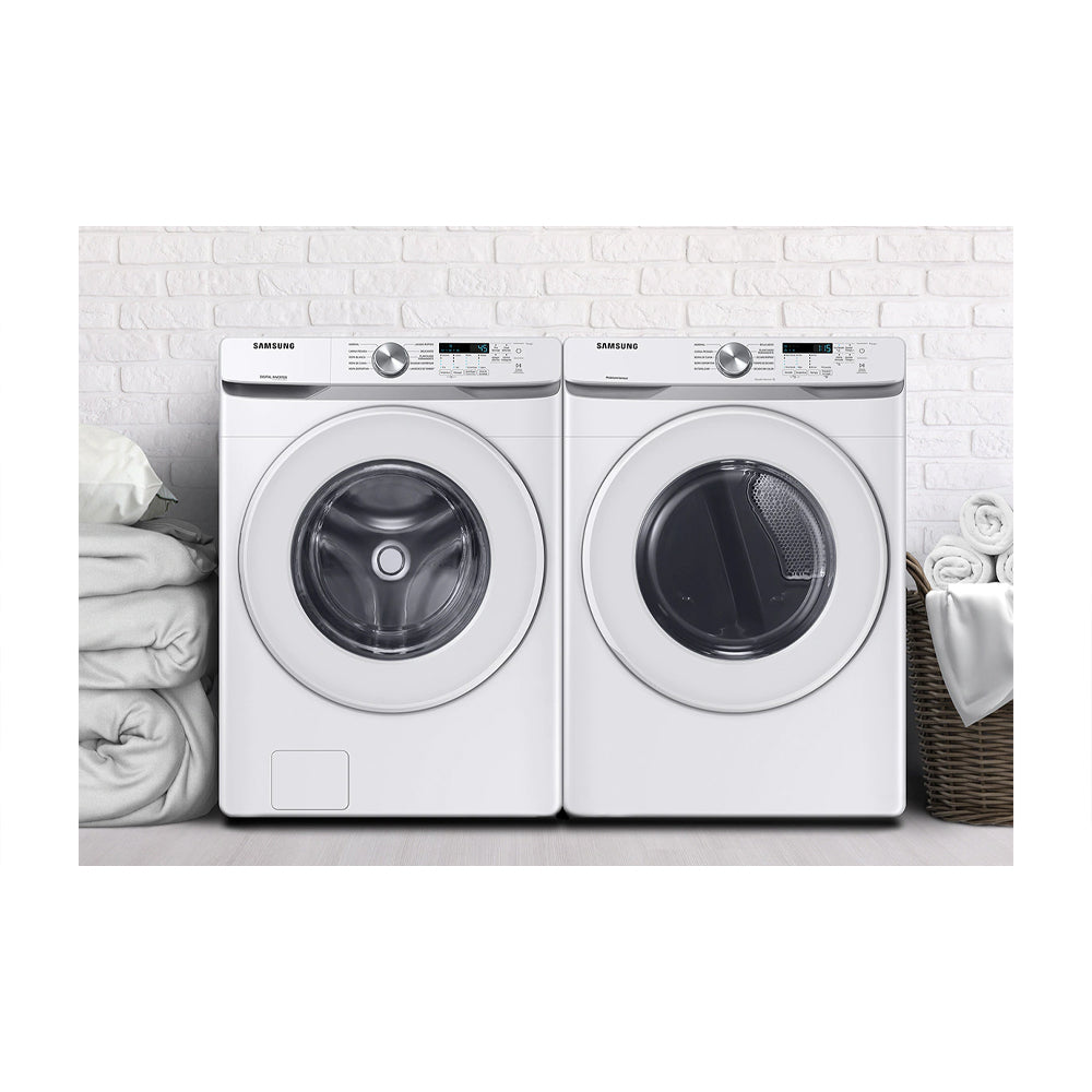 Samsung Combo Lavadora Automática y Secadora a Gas Digital Inverter de Carga Frontal | VRT Plus | 20kg | Blanco / Modelo 2020/21