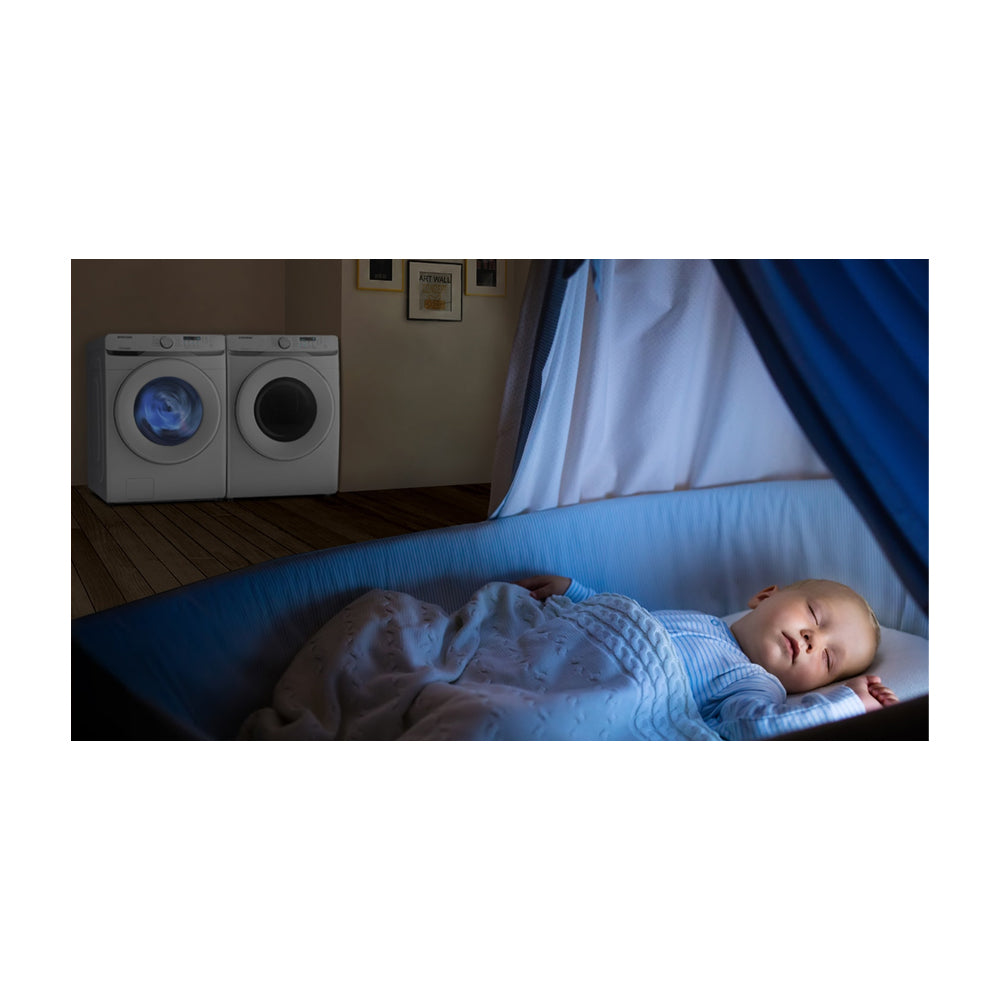 Samsung Combo Lavadora Automática y Secadora Eléctrica Digital Inverter de Carga Frontal | VRT Plus | 20kg | Blanco / Modelo 2020/21