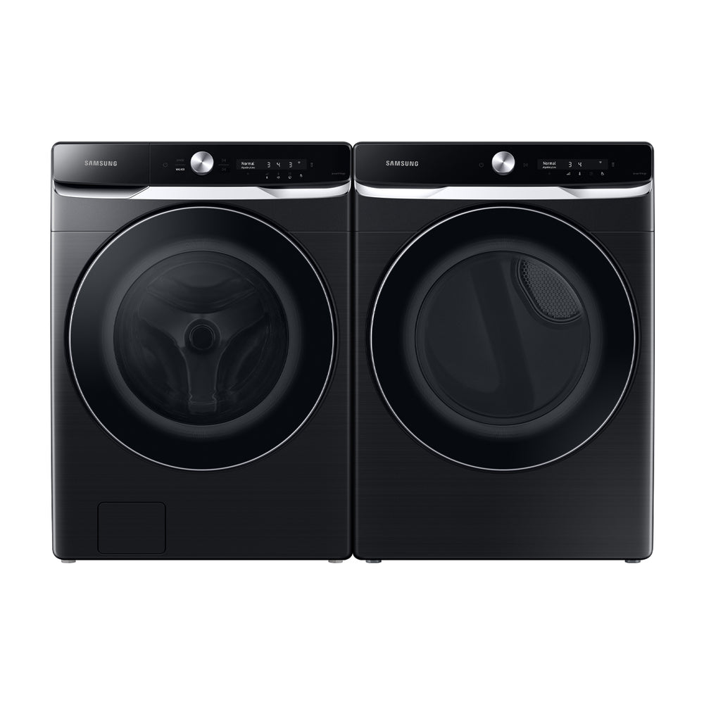 Samsung Combo Lavadora Automática Digital Inverter y Secadora a Gas de Carga Frontal | OptiWash | MultiControl | AI Control | VRT Plus | 24kg | Negro