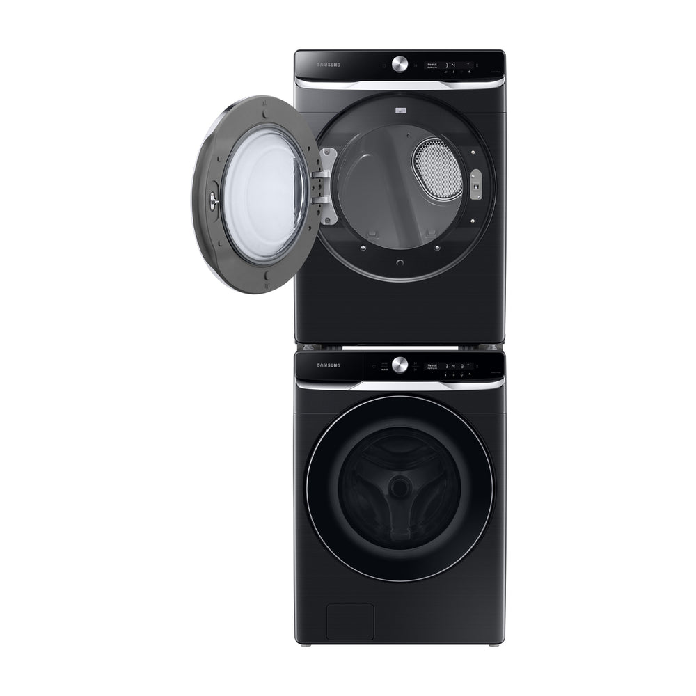 Samsung Combo Lavadora Automática Digital Inverter y Secadora a Gas de Carga Frontal | OptiWash | MultiControl | AI Control | VRT Plus | 24kg | Negro