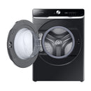 Samsung Combo Lavadora Automática Digital Inverter y Secadora a Gas de Carga Frontal | OptiWash | MultiControl | AI Control | VRT Plus | 24kg | Negro