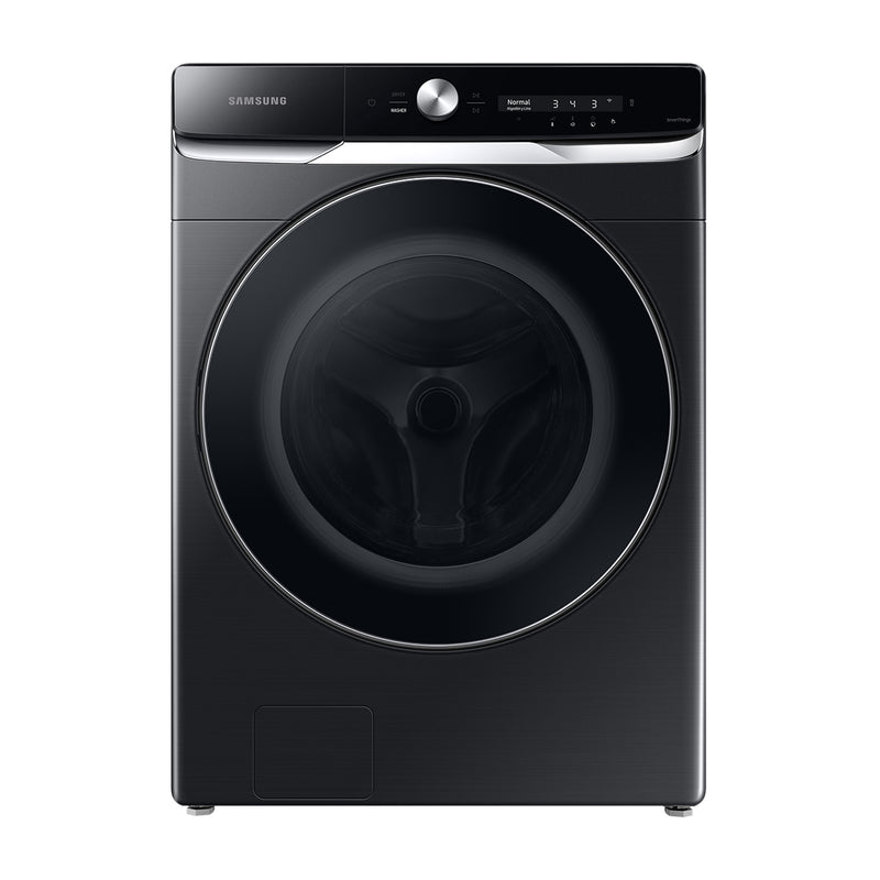 Samsung Combo Lavadora Automática Digital Inverter y Secadora a Gas de Carga Frontal | OptiWash | MultiControl | AI Control | VRT Plus | 24kg | Negro