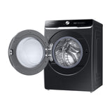 Samsung Combo Lavadora Automática Digital Inverter y Secadora a Gas de Carga Frontal | OptiWash | MultiControl | AI Control | VRT Plus | 24kg | Negro