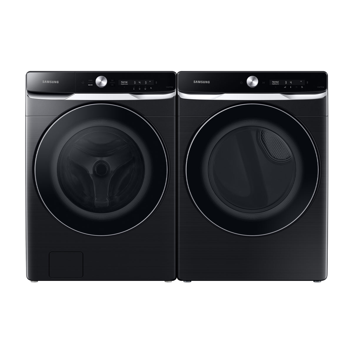 Samsung Combo Lavadora Automática Digital Inverter y Secadora Eléctrica de Carga Frontal | OptiWash | MultiControl | AI Control | VRT Plus | 24kg | Negro