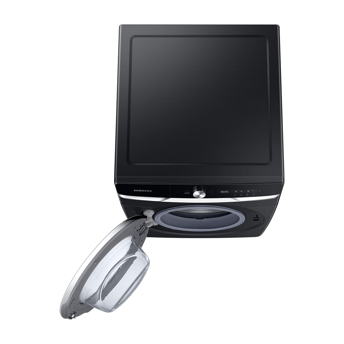 Samsung Combo Lavadora Automática Digital Inverter y Secadora Eléctrica de Carga Frontal | OptiWash | MultiControl | AI Control | VRT Plus | 24kg | Negro