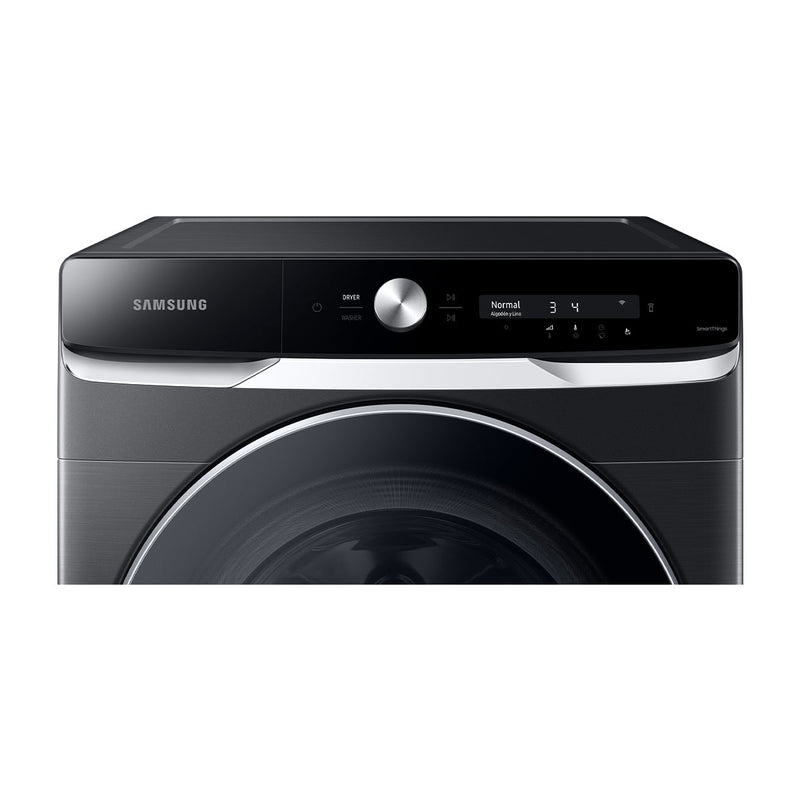 Samsung Combo Lavadora Automática Digital Inverter y Secadora Eléctrica de Carga Frontal | OptiWash | MultiControl | AI Control | VRT Plus | 24kg | Negro