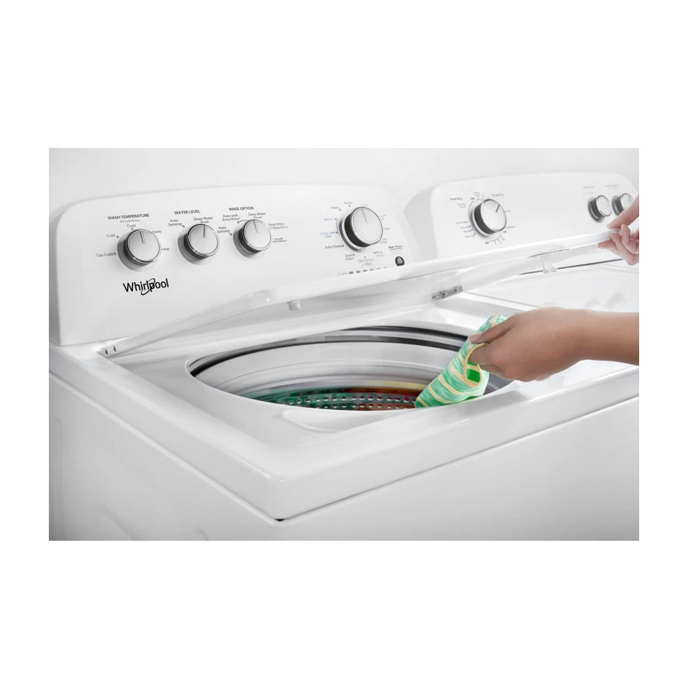 Whirlpool Secadora a Gas de Carga Frontal | Auto Dry | 12 Ciclos | Antiarrugas | 21kg