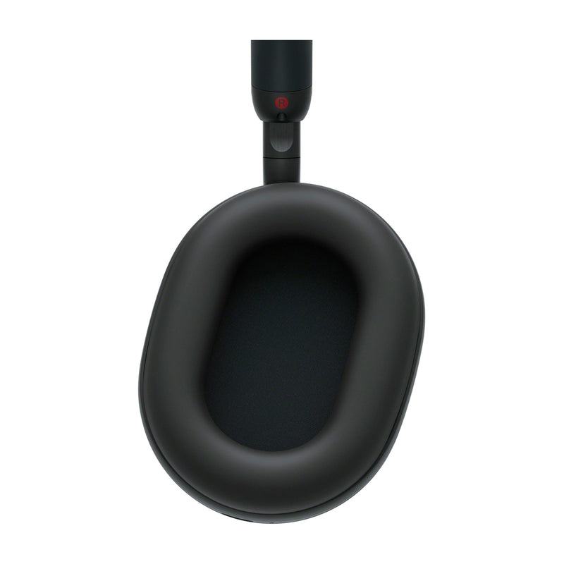 Sony WH-1000XM5 Auriculares inalámbricos con cancelación de ruido sobre la  oreja (negro) Paquete de altavoz Bluetooth portátil con graves extra (2