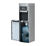 Whirlpool Dispensador de Agua Fría/Caliente/Templada | Carga Inferior | Garrafones de 11L y 19L | Gris