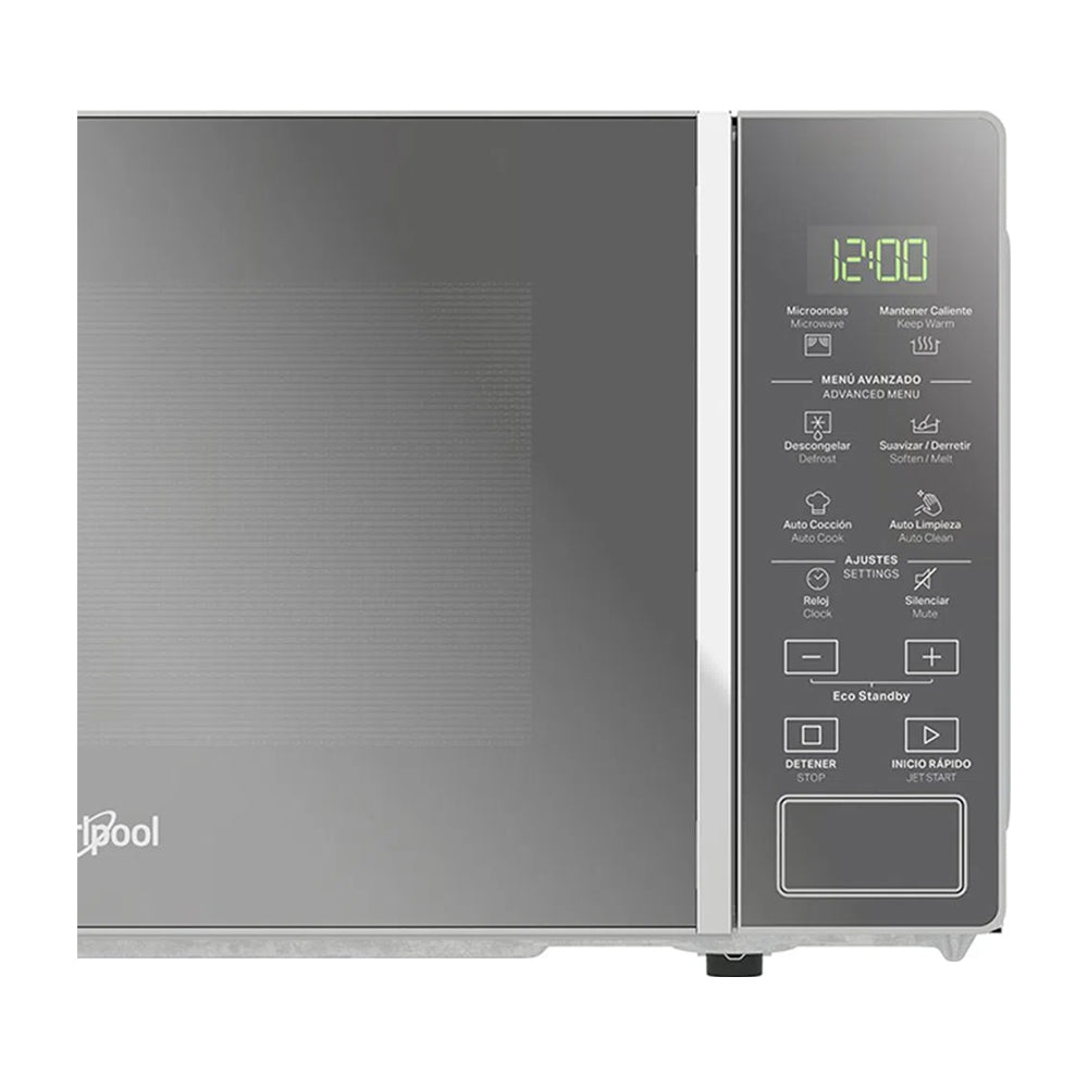 Whirlpool Microondas de 700W | 0.7p3 | Plateado - Photura