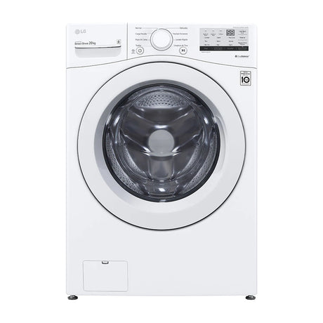LG Combo Lavadora Automatica Inverter Direct Drive y Secadora a Gas de Carga Frontal | 6 Motion DD | 20kg | Blanco