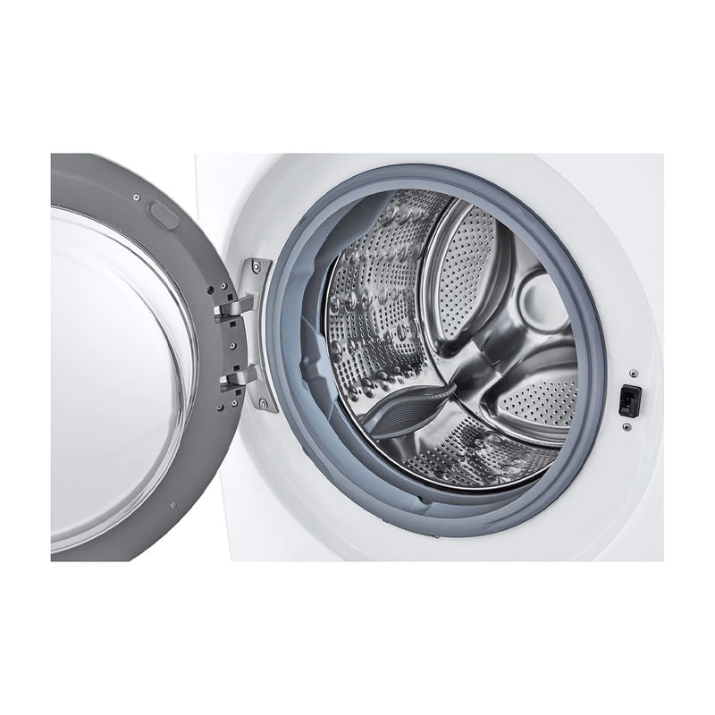 LG Combo Lavadora Automatica Inverter Direct Drive y Secadora a Gas de Carga Frontal | 6 Motion DD | 20kg | Blanco