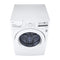 LG Combo Lavadora Automatica Inverter Direct Drive y Secadora a Gas de Carga Frontal | 6 Motion DD | 20kg | Blanco