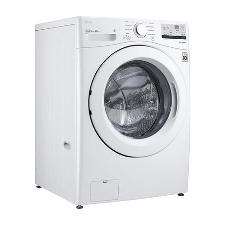 LG Combo Lavadora Automatica Inverter Direct Drive y Secadora a Gas de Carga Frontal | 6 Motion DD | 20kg | Blanco