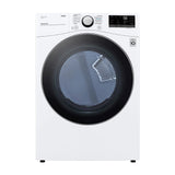 LG Combo Lavadora Automatica Inverter Direct Drive y Secadora a Gas de Carga Frontal | 6 Motion DD | Turbo Wash | 22kg | Blanco