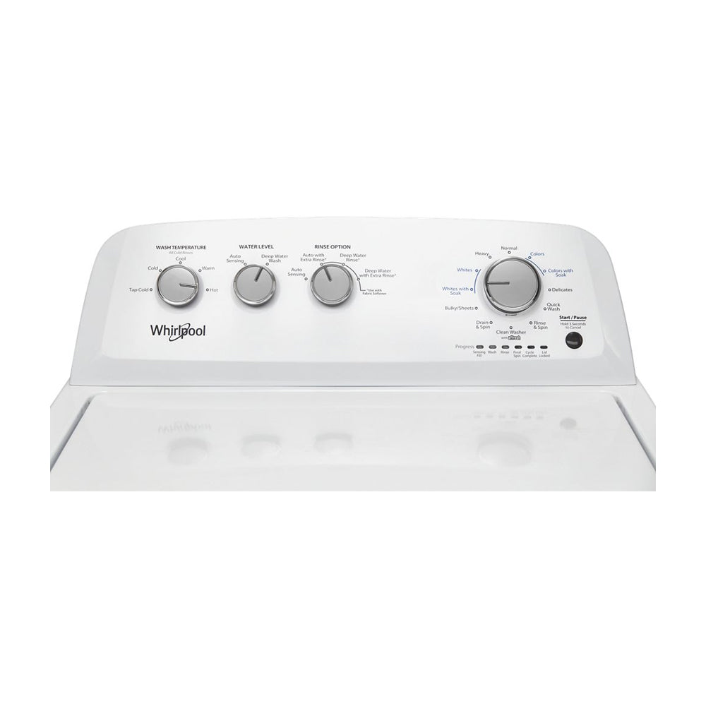 Whirlpool Lavadora Automática de Carga Superior | Impulsor / Espiral Liso | Lavado Rápido | 21kg