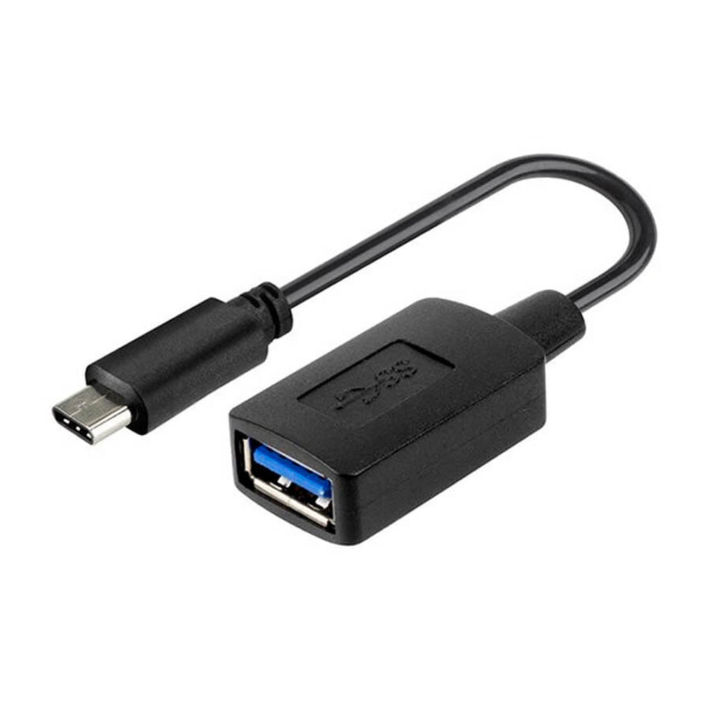 おすC Xtech OTG Adaptador USB C a USB A | Negro - Photura