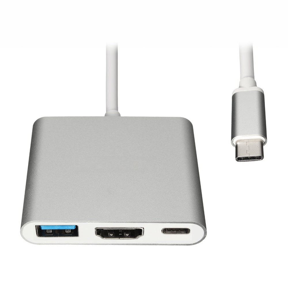 XTech Adaptador USB Tipo C a USB 3.1/HDMI/USB Tipo C 
