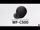 Sony WF-C500 True Wireless Audífonos Inalámbricos Bluetooth | Negro