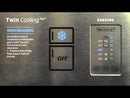 Samsung Refrigeradora Top Freezer Digital Inverter | Twin Cooling Plus | Dispensador de Agua | 19p3 | Negro