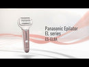 Panasonic Depiladora Inalámbrica Recargable en Seco y Húmedo de 3 Velocidades | 9 Piezas