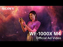 Sony WF-1000XM4 True Wireless Audífonos Inalámbricos Bluetooth | Noise Cancelling | Negro