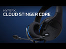 HyperX Cloud Stinger Core Headset Gaming Audífonos Over-Ear de Cable para PC / Consolas
