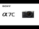 Sony a7C Alpha Cámara Digital Mirrorless con Lente 28-60mm | ILCE7CL | Full Frame | Negro