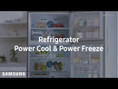 Samsung Refrigeradora Top Freezer Digital Inverter | Twin Cooling Plus | Dispensador de Agua | 19p3 | Negro