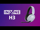 Sony INZONE H3 Headset Gaming Audífonos Over Ear de Cable para PS5 / PC | Blanco