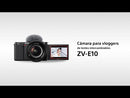 Sony ZV-E10 Alpha Cámara Digital Mirrorless con Lente 16-50mm OSS | ILCZV-E10L