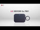 LG XBOOM Go PM1 Bocina Portátil Bluetooth Waterproof | Control por Voz | 5H | IPX5 | Azul Oscuro