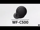 Sony WF-C500 True Wireless Audífonos Inalámbricos Bluetooth | Blanco