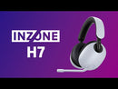 Sony INZONE H7 Headset Gaming Audífonos Inalámbricos Bluetooth Over-Ear para PS5 / PC | Blanco