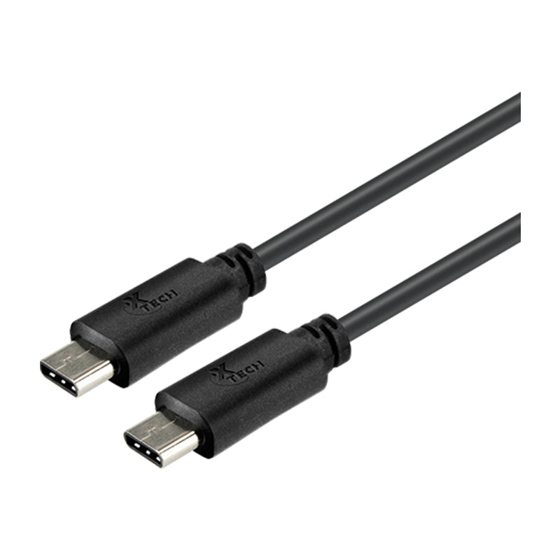 Xtech Cable de Carga USB C a USB C | Negro