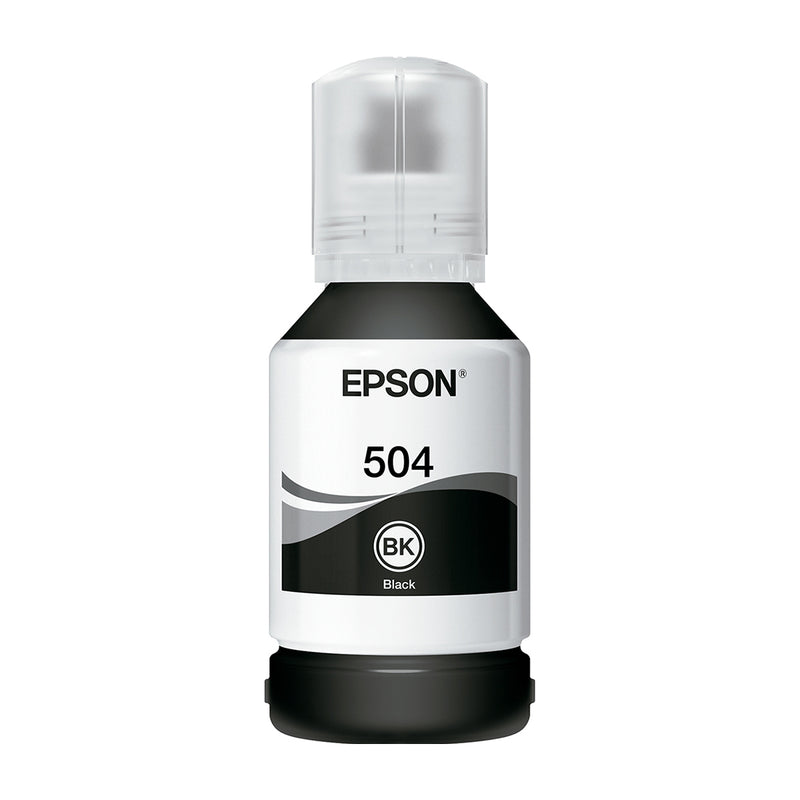 Epson T504 B Botella de Tinta | Negro